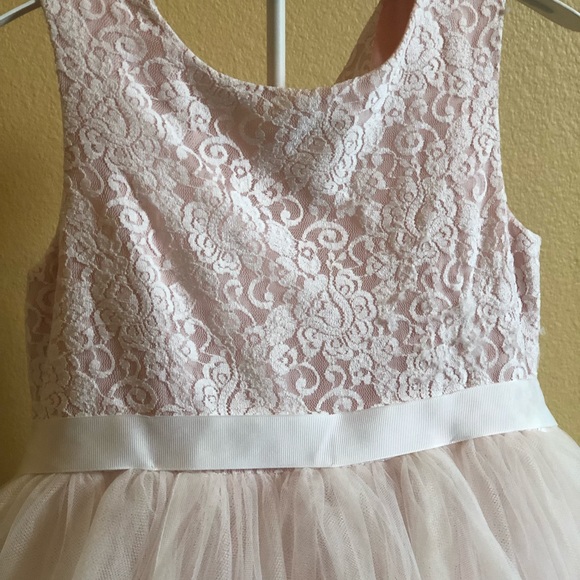 David’s Bridal Flower Girl Dress - Picture 2 of 6